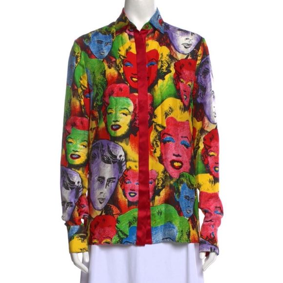 Gianni Versace Jeans 1991 Pop Art Marilyn Monroe Betty Boop sold - Picture 3 of 11